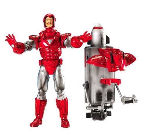 Vintage Marvel Legends Series VII Silver Centurion Iron Man Highly Detailed Poseable Action Figure - Brand New Factory Sealed Shop Stock Room Find