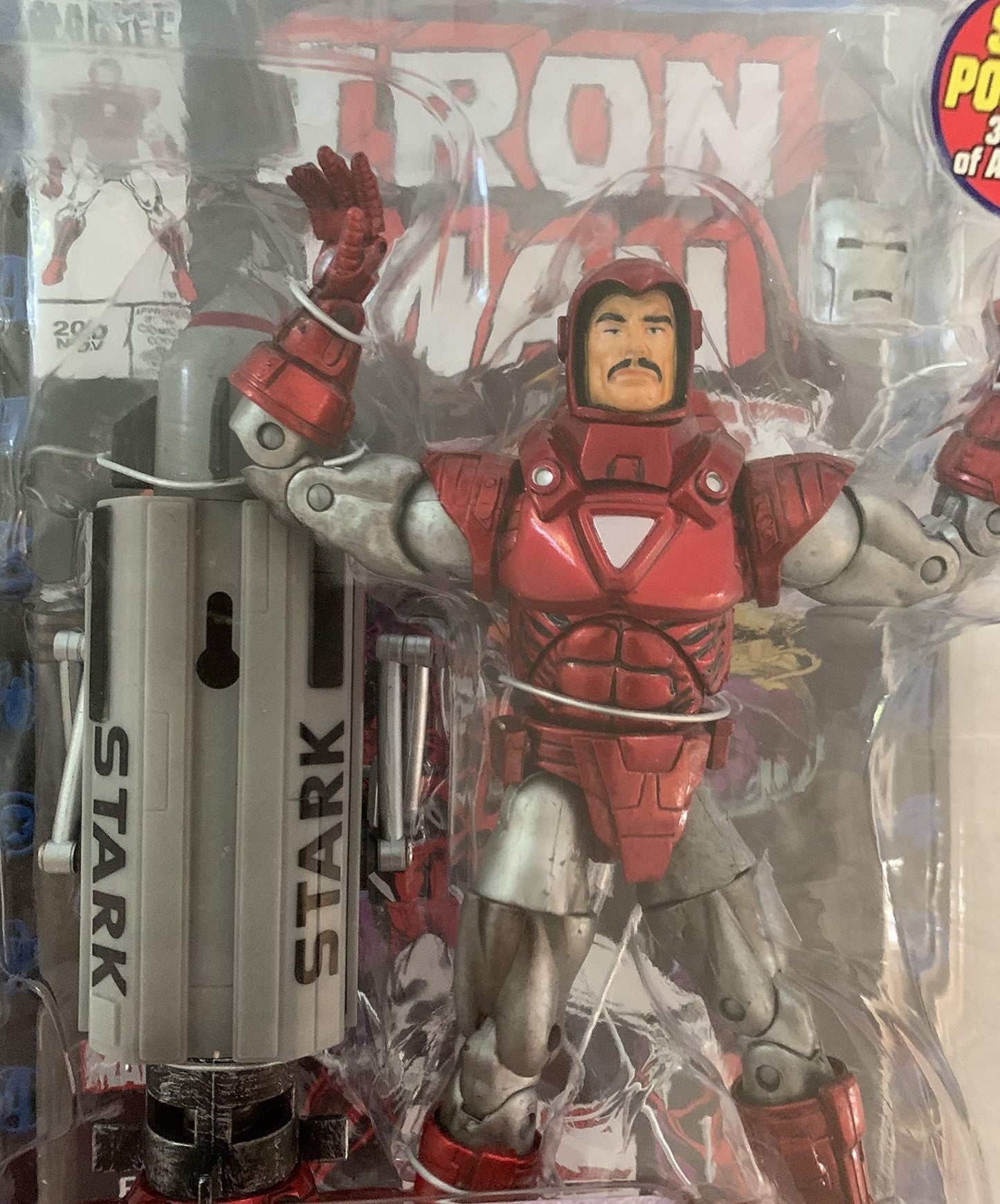 Vintage Marvel Legends Series VII Silver Centurion Iron Man Highly Detailed Poseable Action Figure - Brand New Factory Sealed Shop Stock Room Find