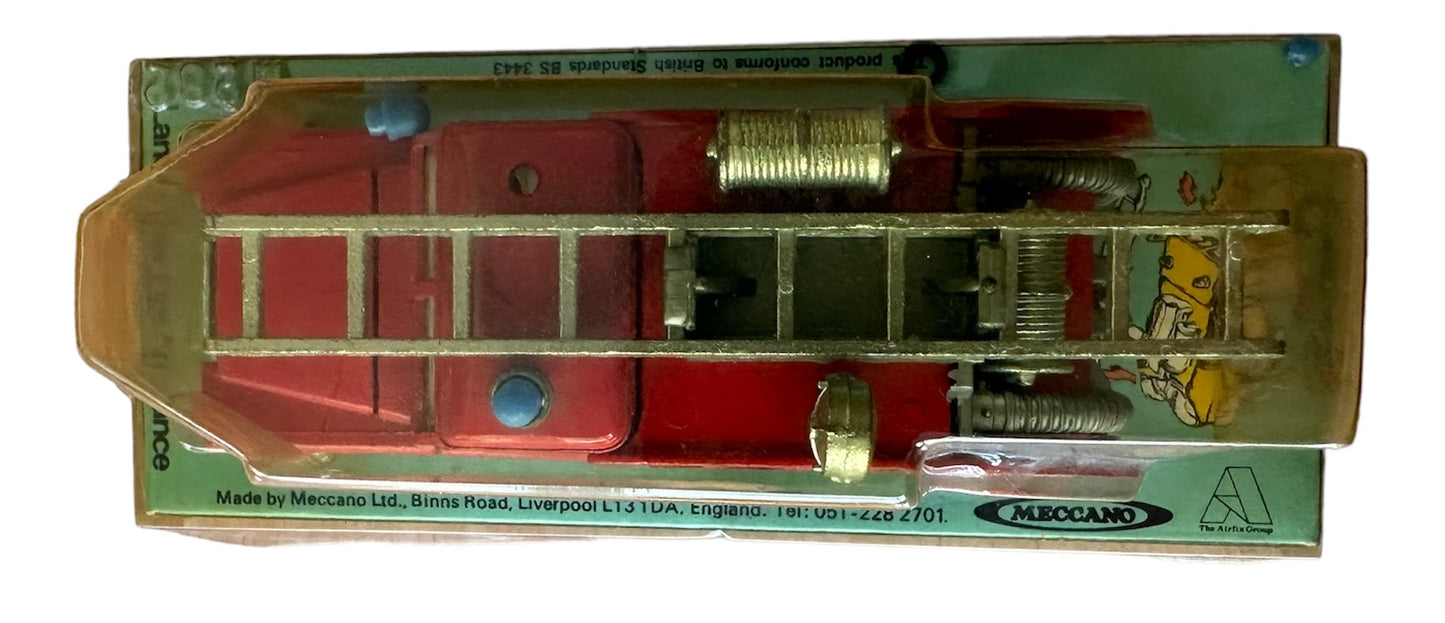 1973 Dinky Toys No. 282 Land Rover Fire Appliance Truck Diecast Metal Replica Vehicle Model - Shop Stock Room Find