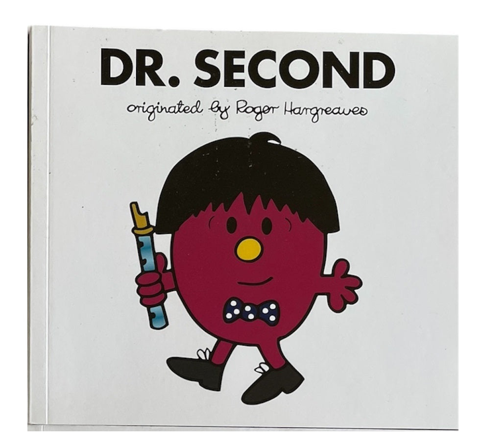 2018 Doctor Dr Who - Dr. Second - Roger Hargreaves Mr Men Paperback Nook 2 Of 13 - Brand New Former Shop Stock
