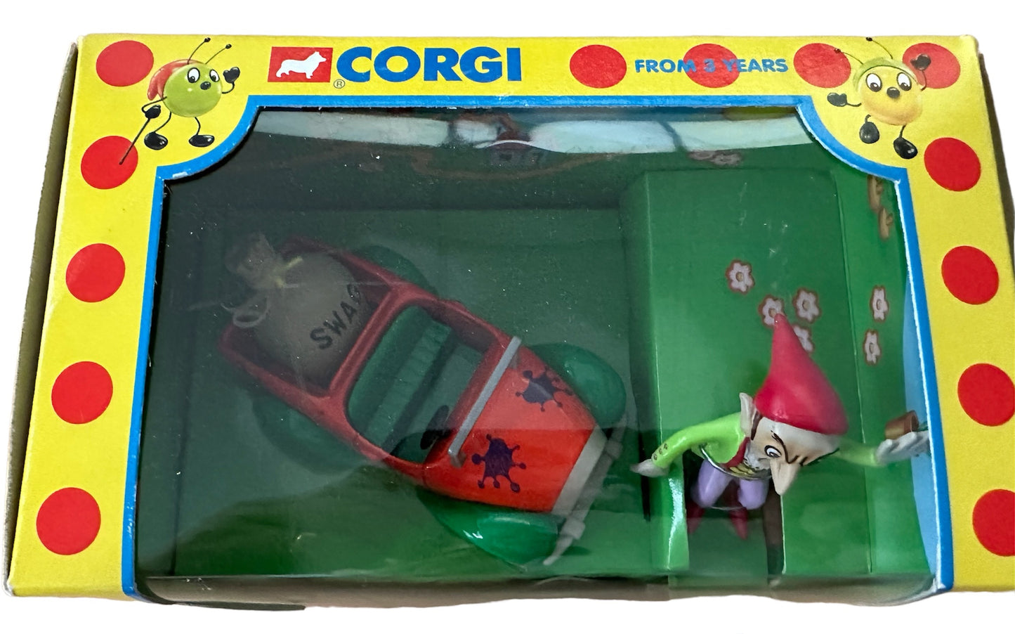 2001 Corgi Noddy In Toyland - Gobbos Van Die-Cast Model With Gobbo Figure - Brand New Shop Stock Room Find