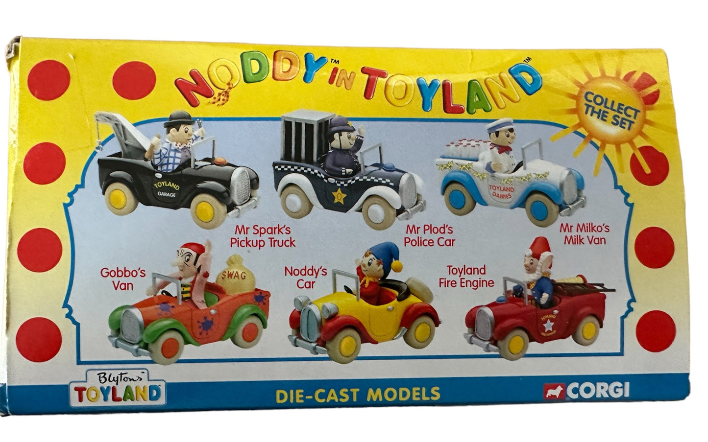 2001 Corgi Noddy In Toyland - Gobbos Van Die-Cast Model With Gobbo Figure - Brand New Shop Stock Room Find