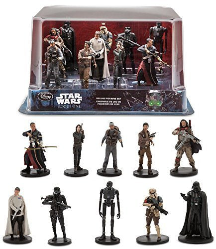 2016 Disney Star Wars Rogue One Deluxe Figurine Set - Brand New Factory Sealed