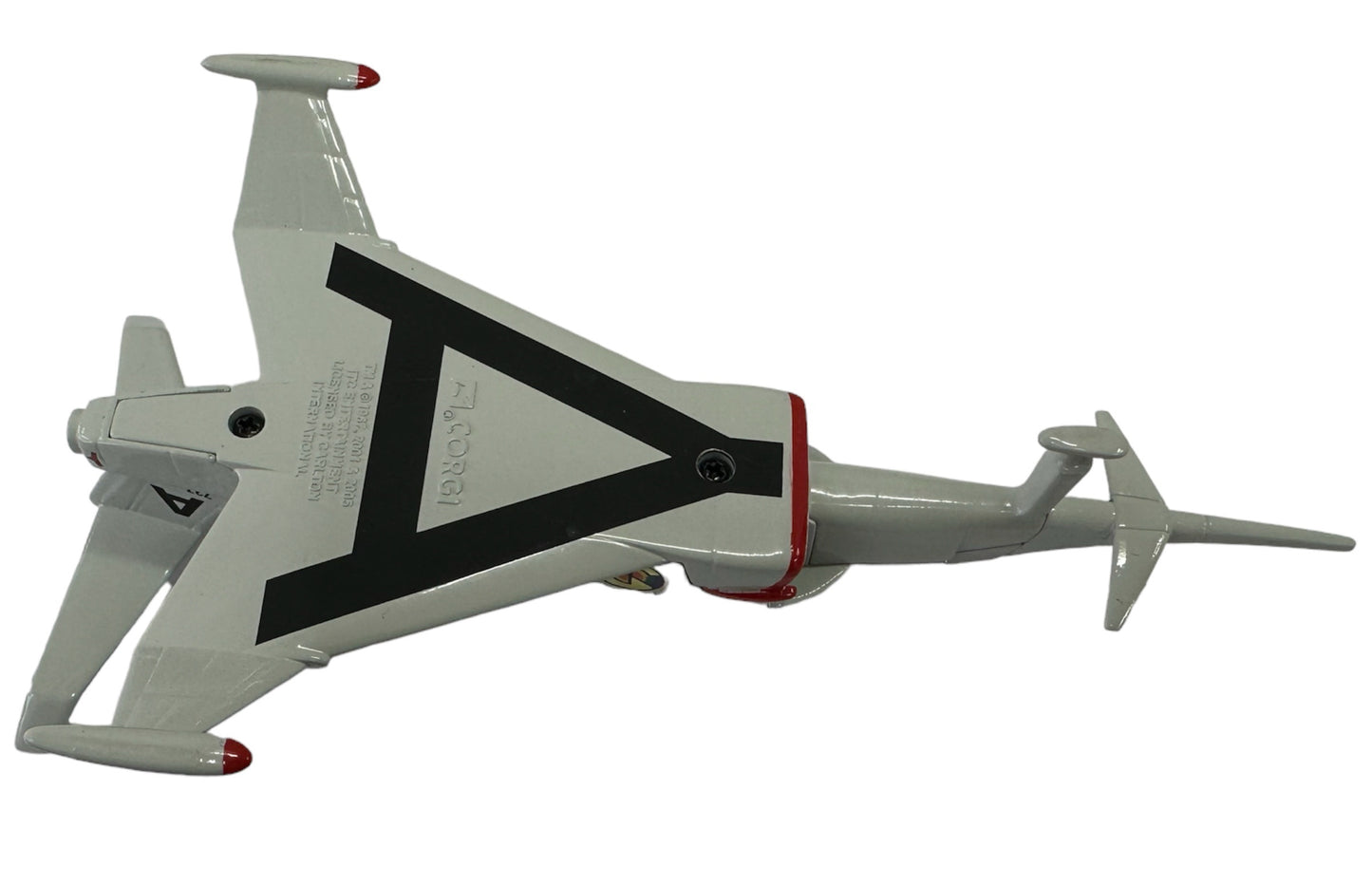 Vintage 2006 Gerry Andersons Captain Scarlet Corgi Diecast Angel Interceptor Die-cast Replica Model Air Craft - Brand New Shop Stock Room Find
