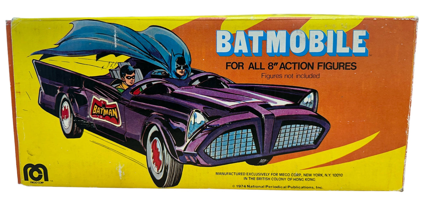Vintage 1974 Mego Corporation Batman's Batmobile Car Boxed Very Rare - Shop Stock Room Find