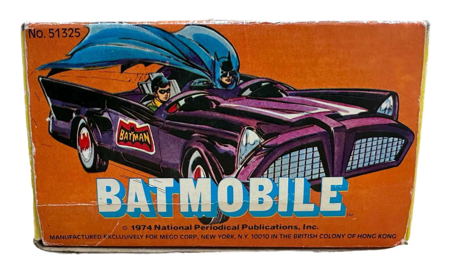 Vintage 1974 Mego Corporation Batman's Batmobile Car Boxed Very Rare - Shop Stock Room Find