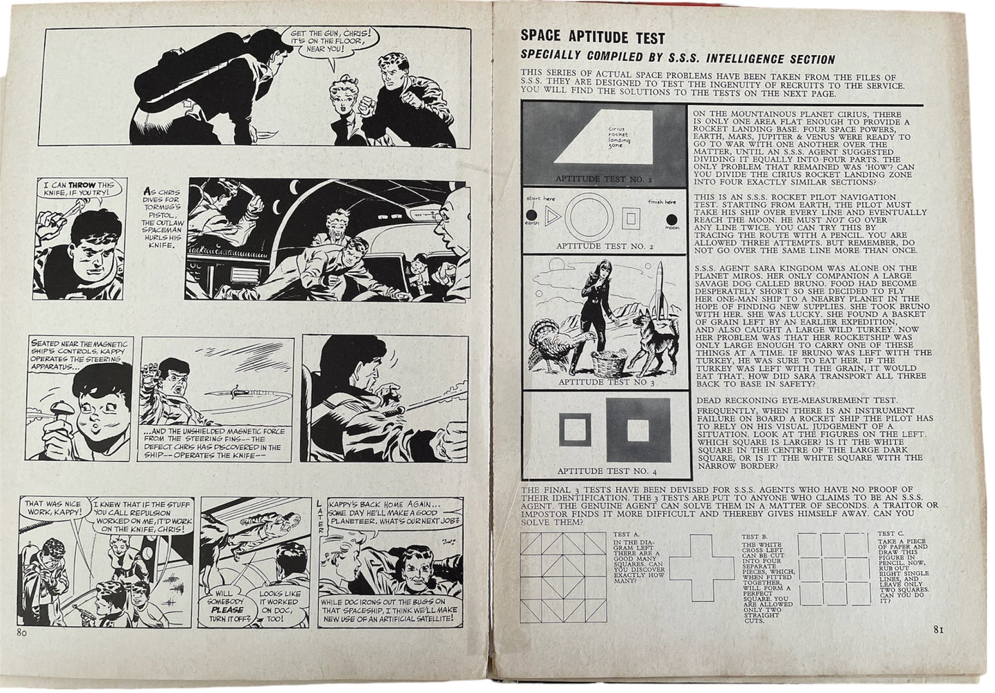 Vintage Terry Nations The Dalek Outer Space Book Annual 1964 - Very Rare