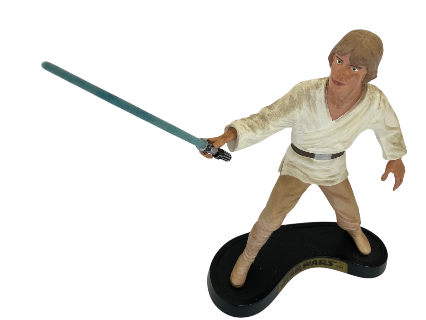 Vintage 1995 Ultra Rare Star Wars Collector Edition Luke Skywalker Highly Detailed Vinyl Model Kit - Fully Built Former Display Model Complete With Original Box.
