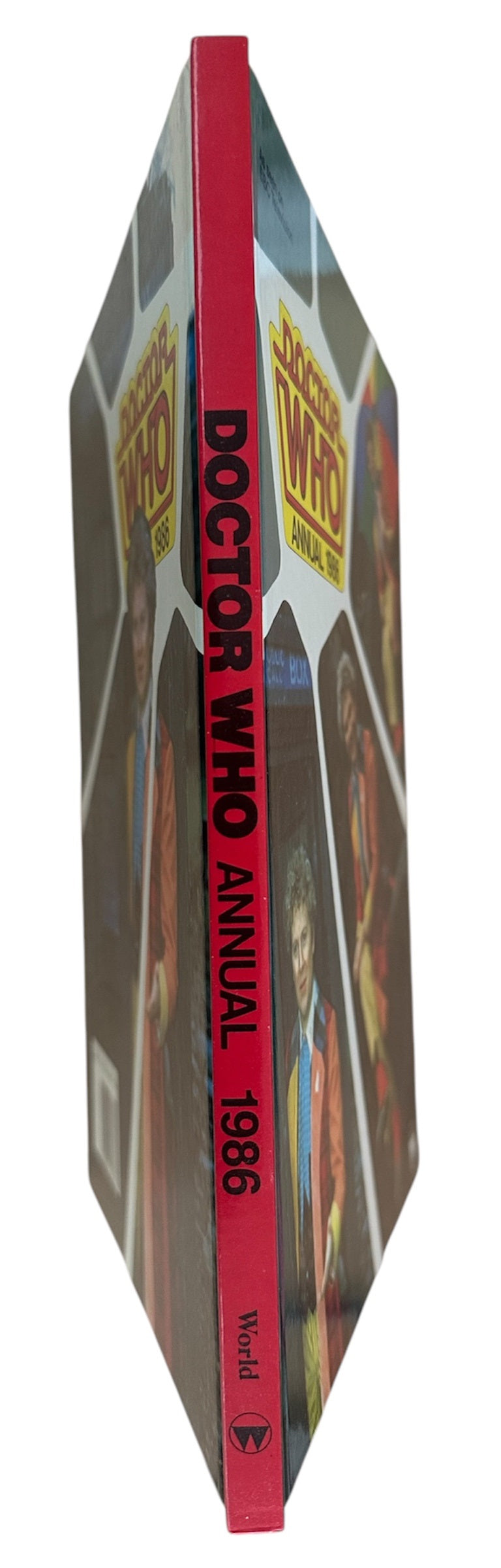 Vintage Dr Who Annual 1986 Starring Colin Baker As The Doctor - Unsold Former Shop Stock