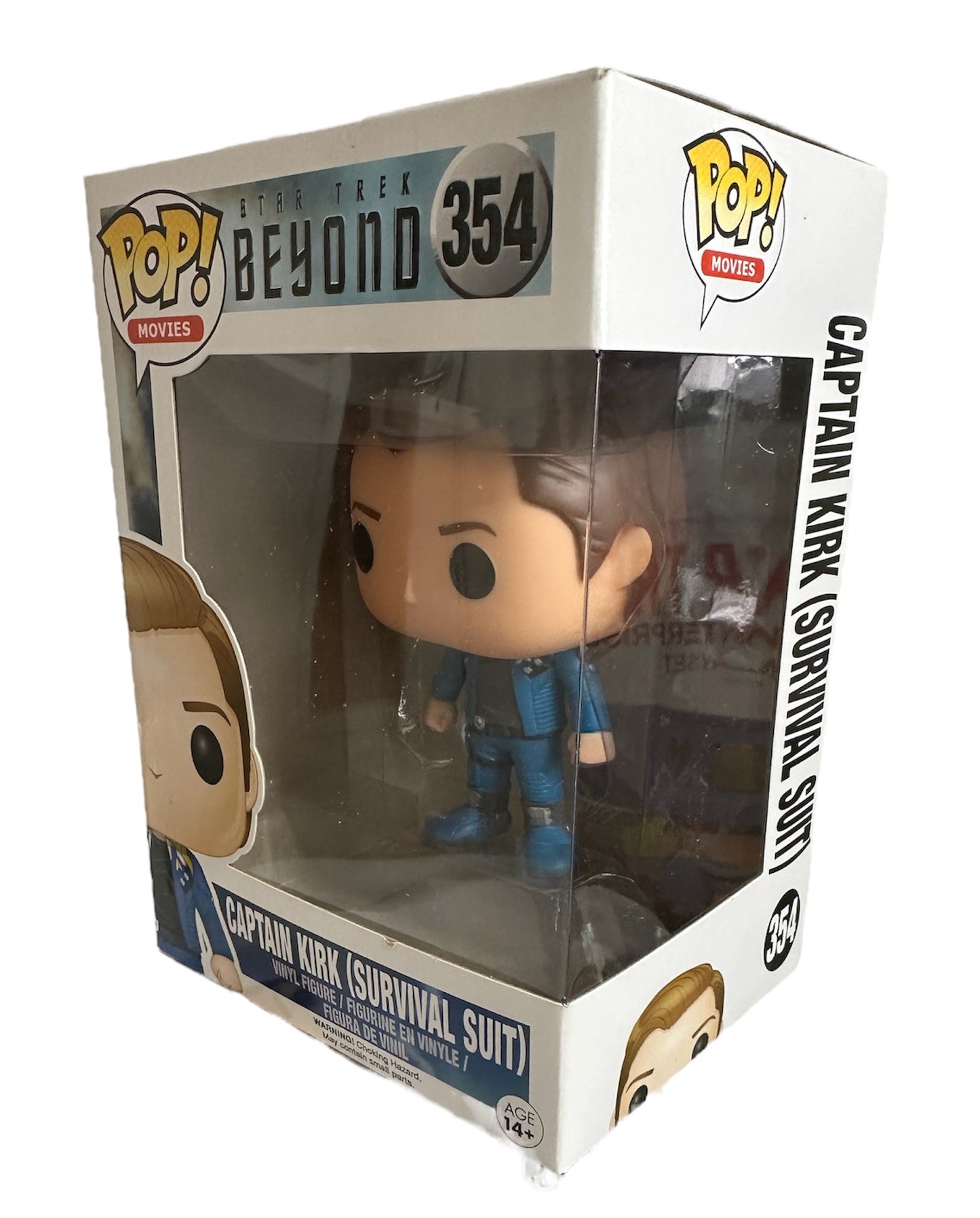 2016 Star Trek Beyond Captain Kirk In Survival Suit Pop Movies Vinyl Figure - Brand New Shop Stock Room Find