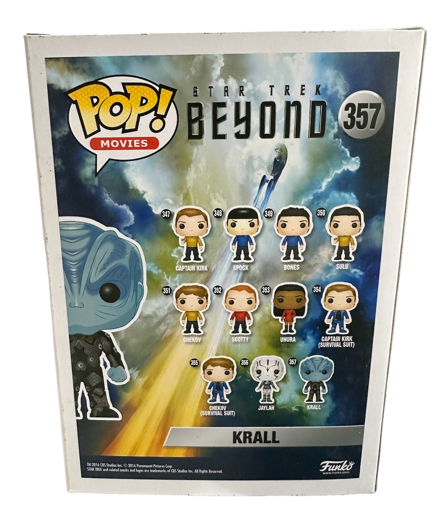 Vintage 2016 Star Trek Beyond Krall Pop Movies Vinyl Figure - Brand New Shop Stock Room Find