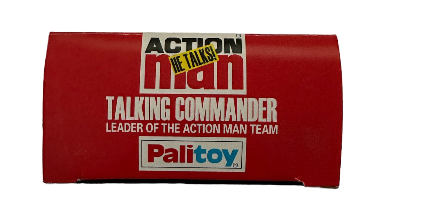 Vintage 2008 Action Man 40th Anniversary - Talking Commander - The Leader Of The Action Man Team - 12 Inch Action Figure With Realistic Brown Hair, Eagle Eyes And Gripping Hands - In The Original Box - Shop Stock Room Find