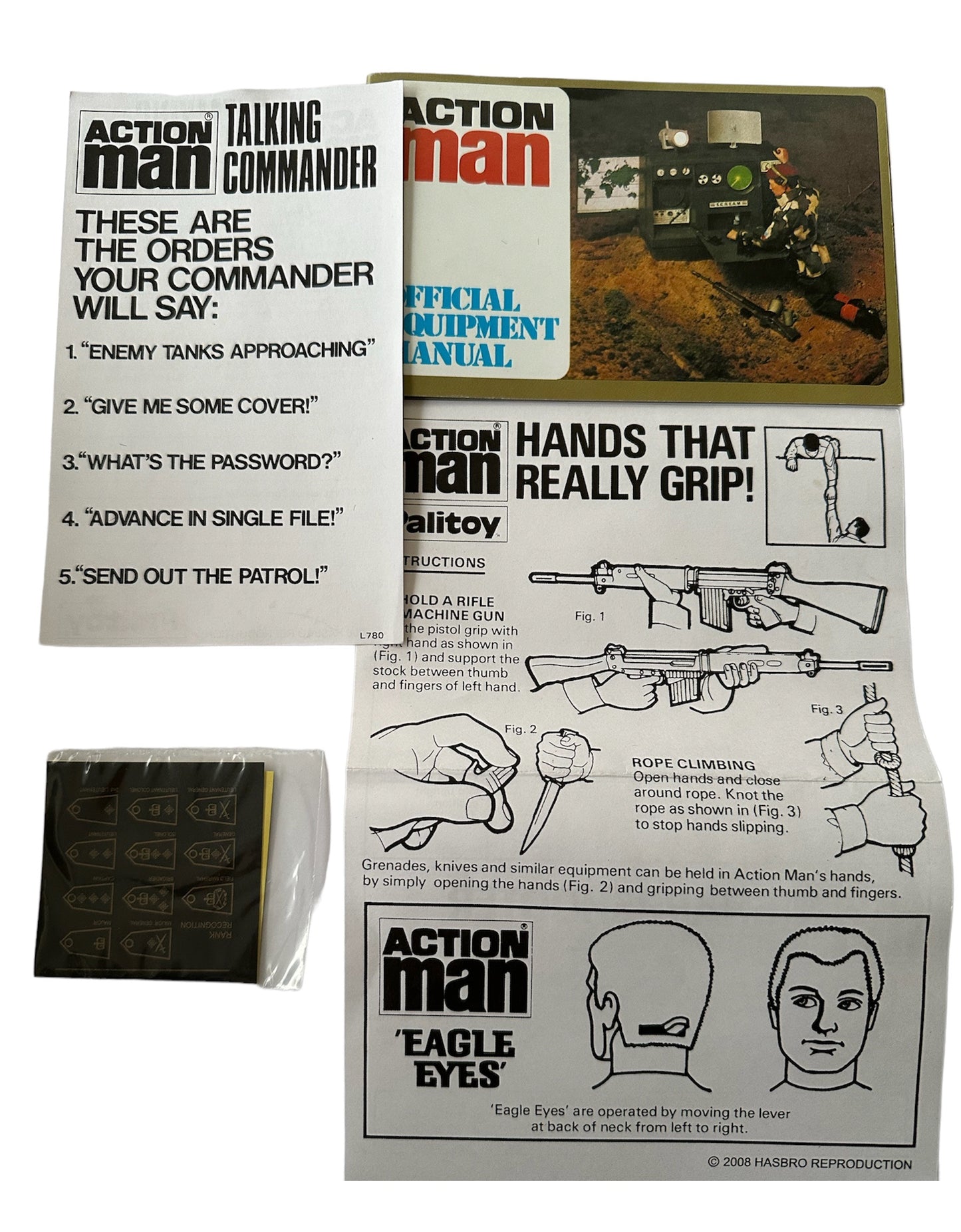 Vintage 2008 Action Man 40th Anniversary - Talking Commander - The Leader Of The Action Man Team - 12 Inch Action Figure With Realistic Brown Hair, Eagle Eyes And Gripping Hands - In The Original Box - Shop Stock Room Find