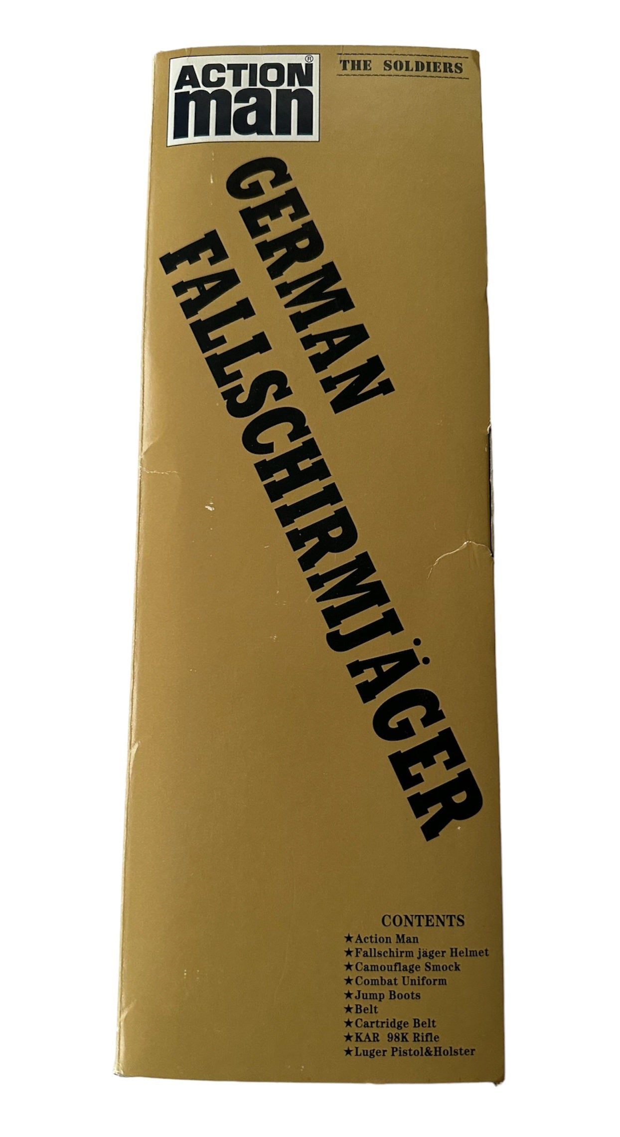 Vintage 2008 Action Man 40th Anniversary - The Soldiers - German Fallschirmjager 12 Inch Action Figure With Realistic Blonde Hair, Eagle Eyes And Gripping Hands - In The Original Box - Shop Stock Room Find