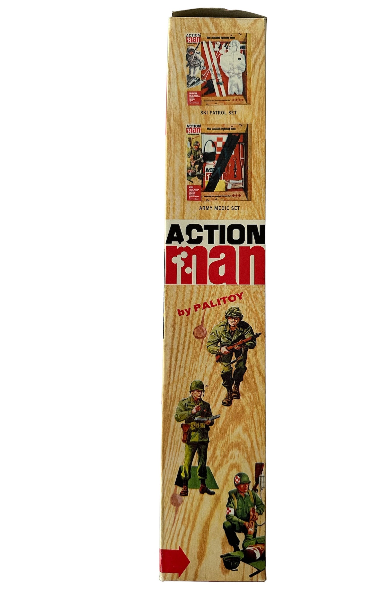 Vintage 2006 Action Man 40th Anniversary - Green Beret Action Soldier 12 Inch Action Figure With Black Painted Hair - In The Original Box - Brand New Shop Stock Room Find