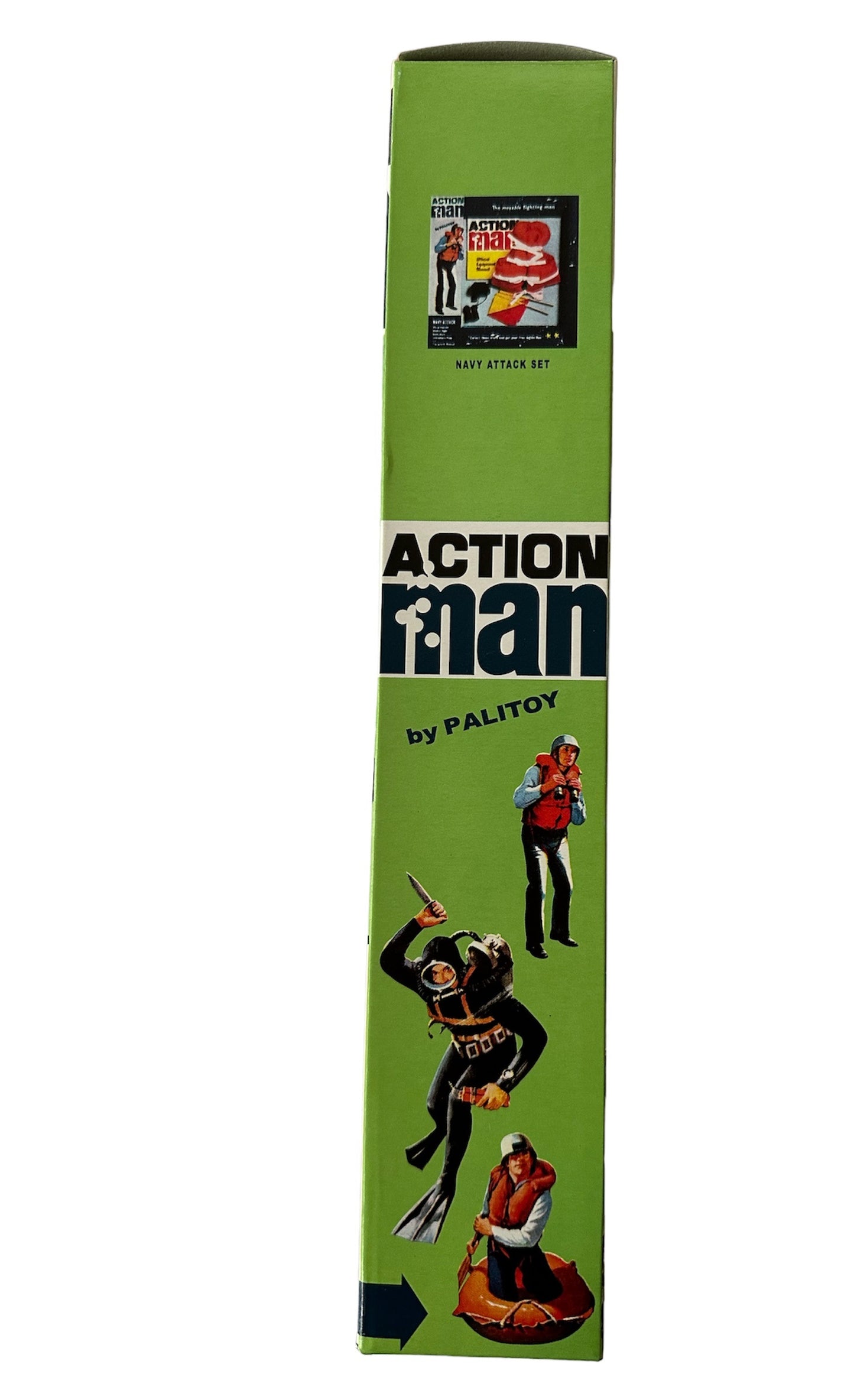 2006 Action Man 40th Anniversary - Action Sailor 12 Inch Action Figure With Black Painted Hair - In The Original Box - Brand New Shop Stock Room Find