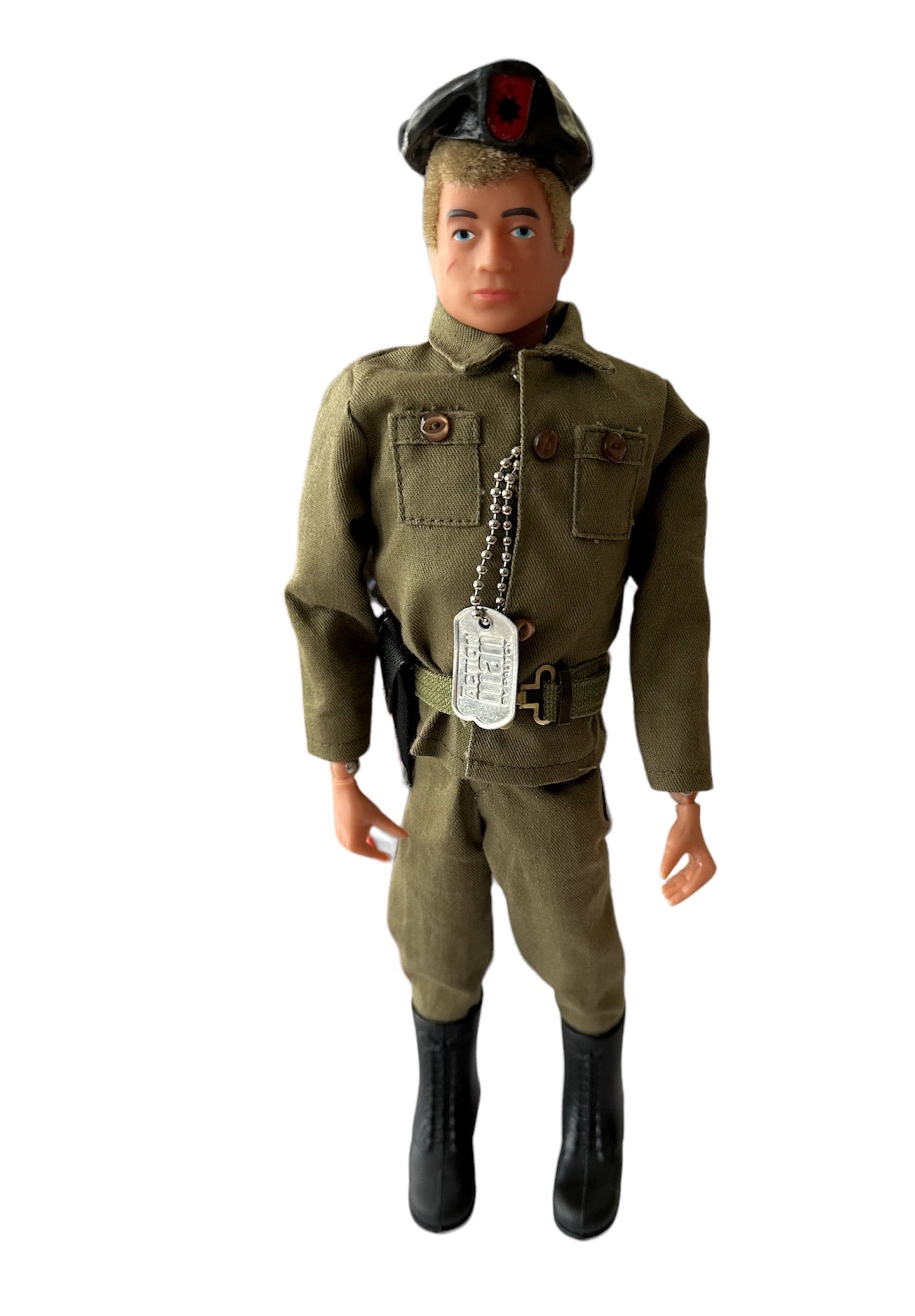 2007 Action Man 40th Anniversary - Talking Commander - 12 Inch Action Figure With Realistic Blond Hair - In The Original Box