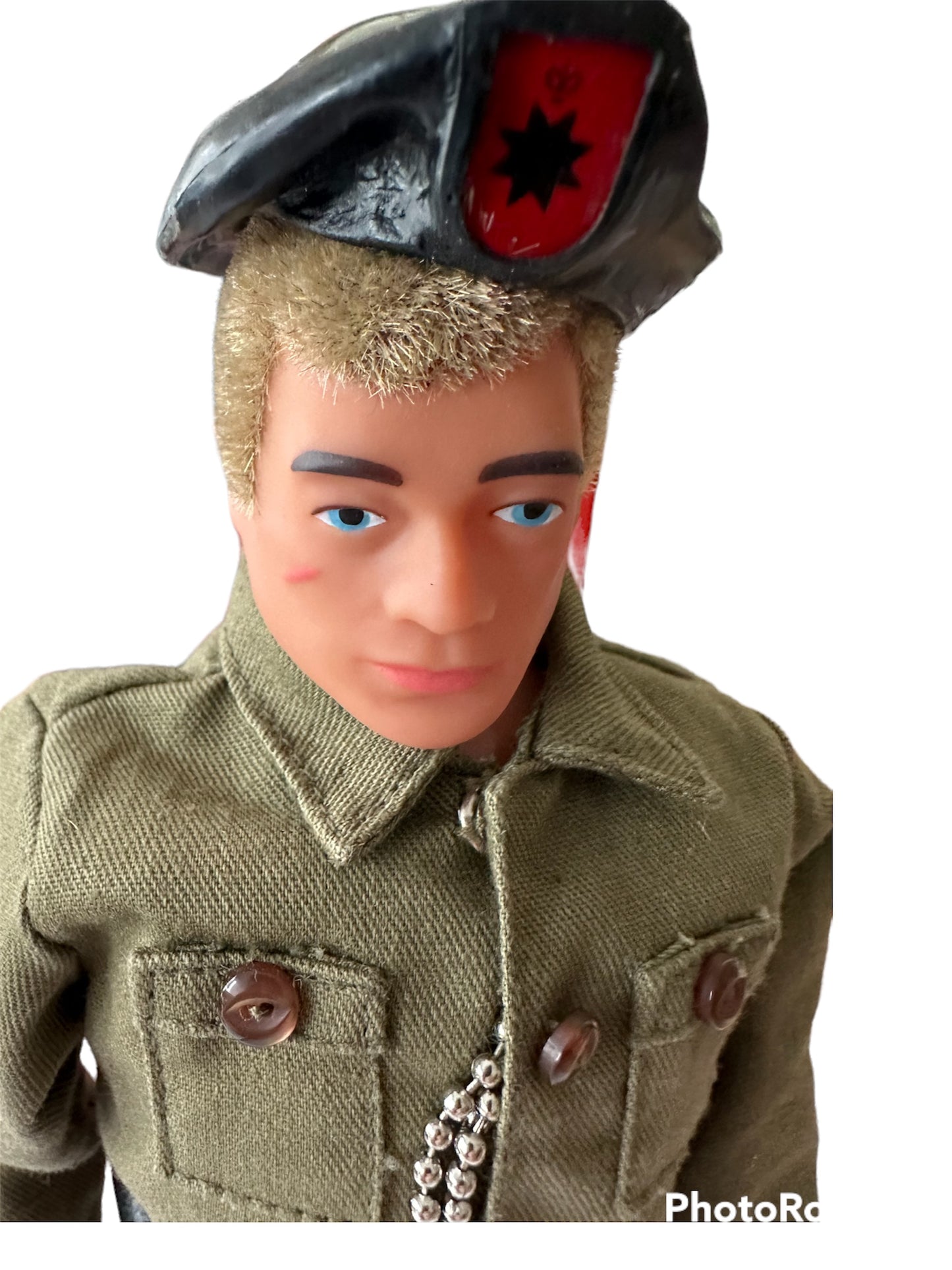 2007 Action Man 40th Anniversary - Talking Commander - 12 Inch Action Figure With Realistic Blond Hair - In The Original Box