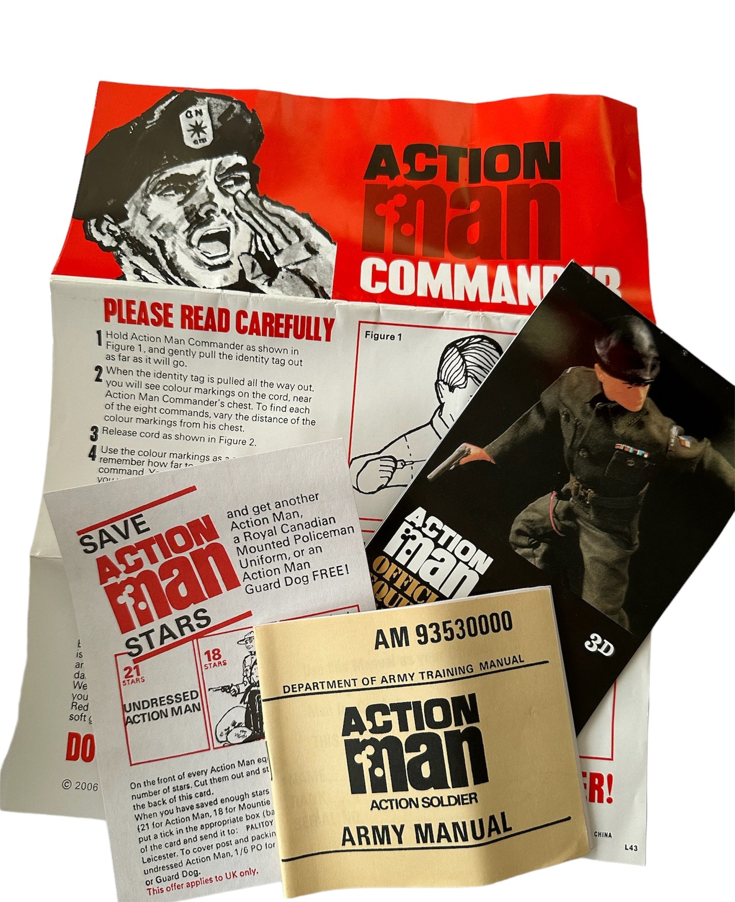 2007 Action Man 40th Anniversary - Talking Commander - 12 Inch Action Figure With Realistic Blond Hair - In The Original Box