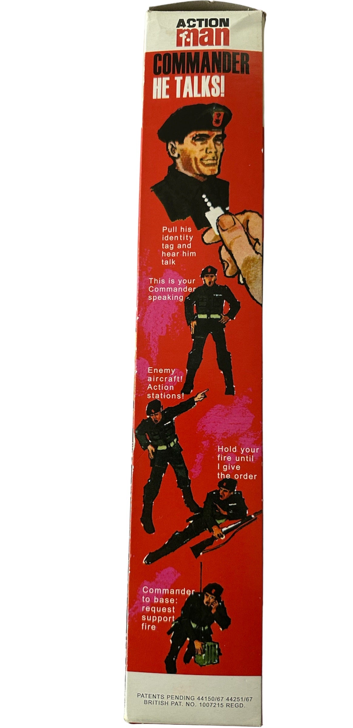 2007 Action Man 40th Anniversary - Talking Commander - 12 Inch Action Figure With Realistic Blond Hair - In The Original Box