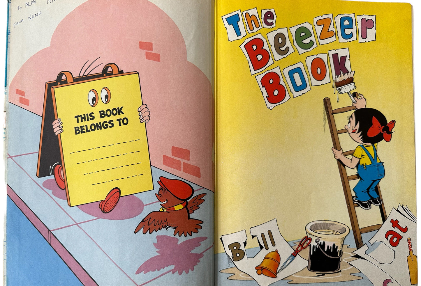 Vintage The Beezer Book Annual 1971
