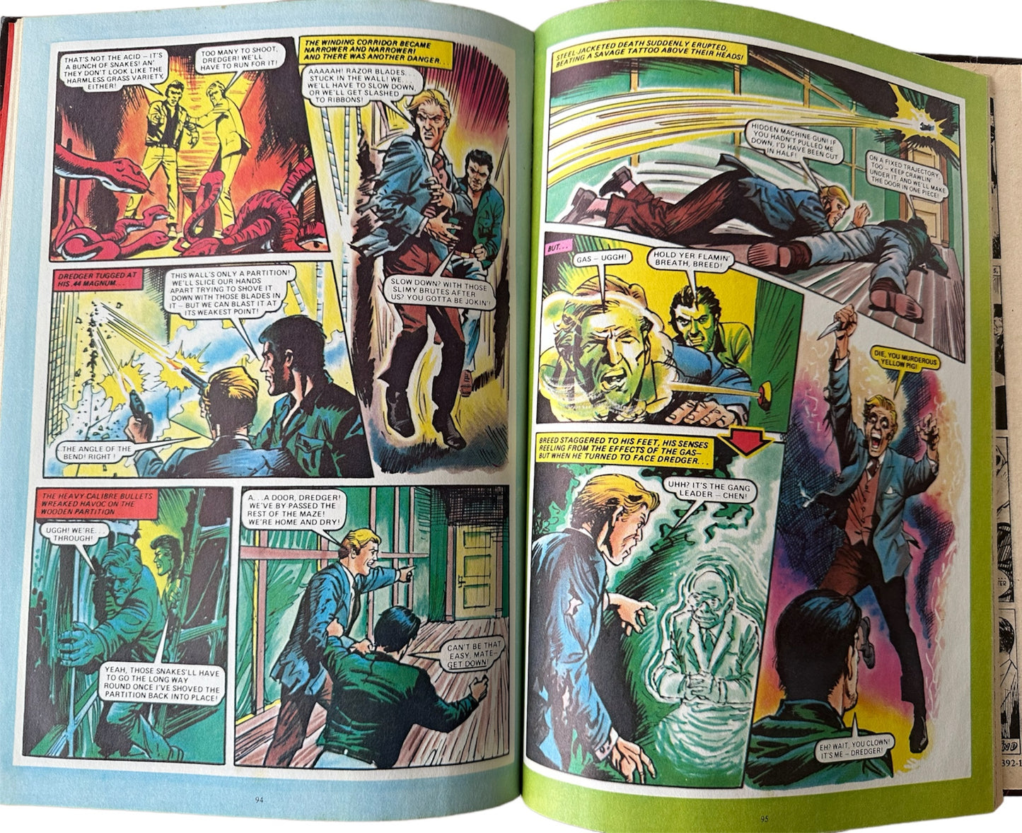 Vintage Action Annual 1980 - A Fleetway Annual - Former Shop Stock