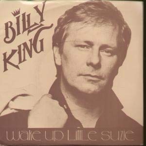 Vintage 1983 Billy King - Wake Up Little Susie 7 Inch Vinyl - Minstrel Record Label