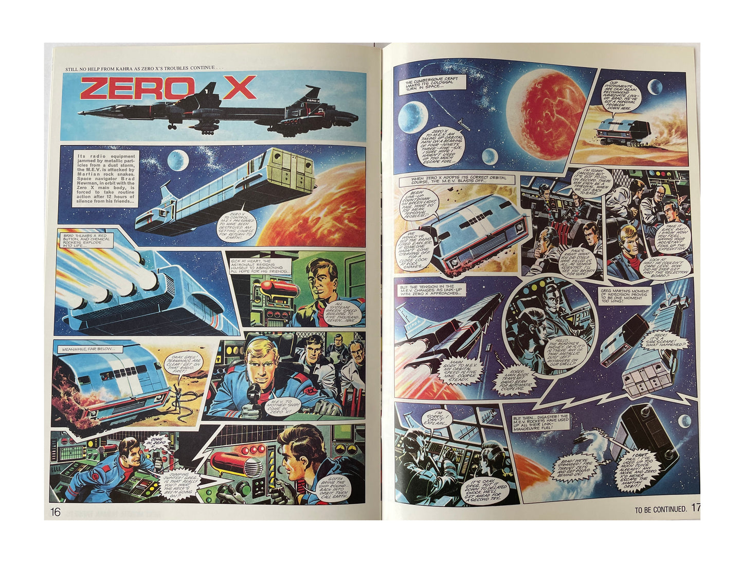 Vintage 1989 Gerry Andersons Action 21 Comic Magazine Volume 1 Number 4 Jan 2089 - Adventures In The 21st Century - Brand New Shop Stock Room Find