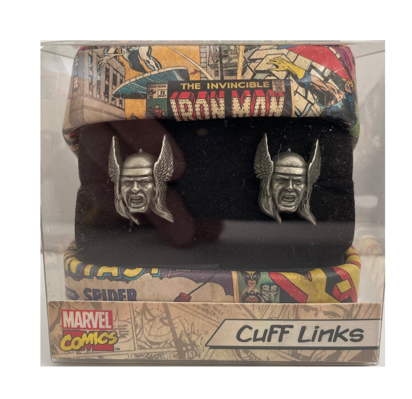 Marvel Comics Thor - The God Of Thunder - Cuff Links Set In Presentation Box - Brand New Shop Stock Room Find
