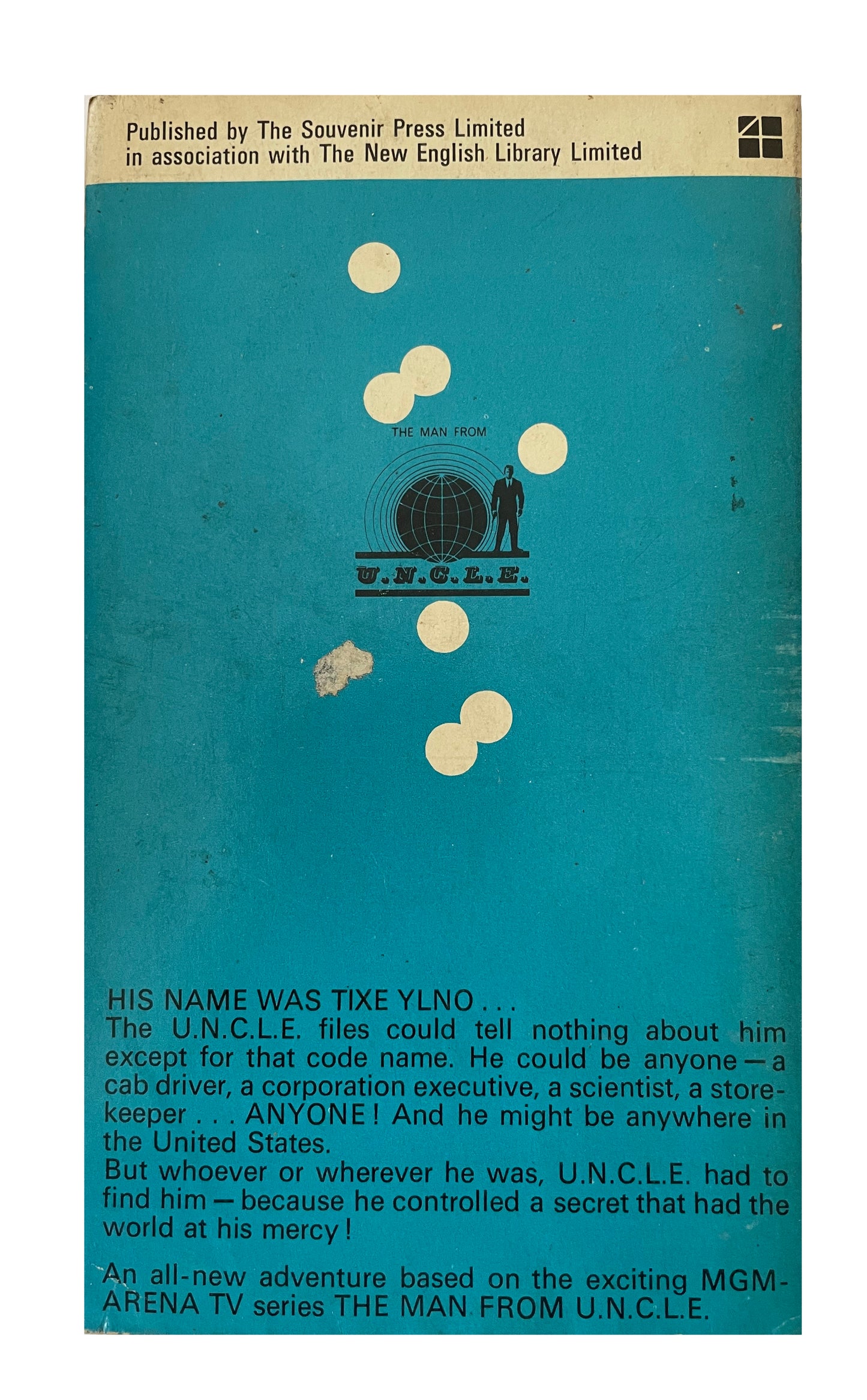 Vintage The Man From U.N.C.L.E The Doomsday Affair Paperback Novel 1966 By Harry Whittingham