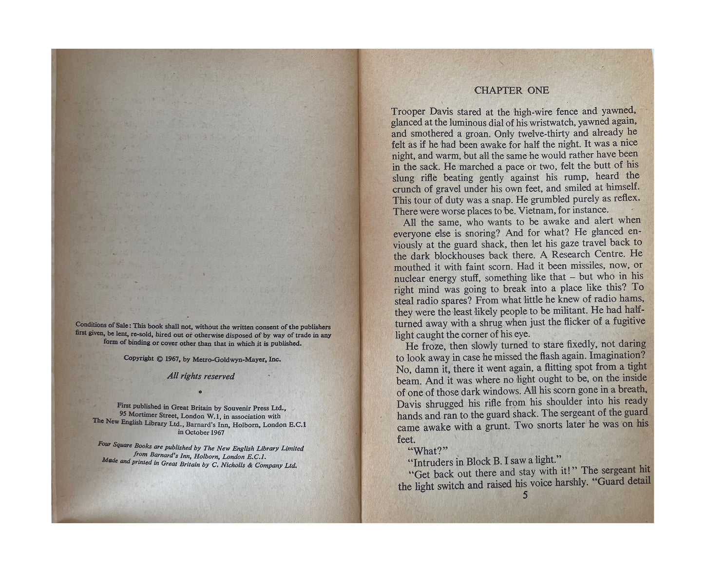 Vintage The Man From U.N.C.L.E The Corfu Affair Paperback Novel 1967 By John T. Phillifent