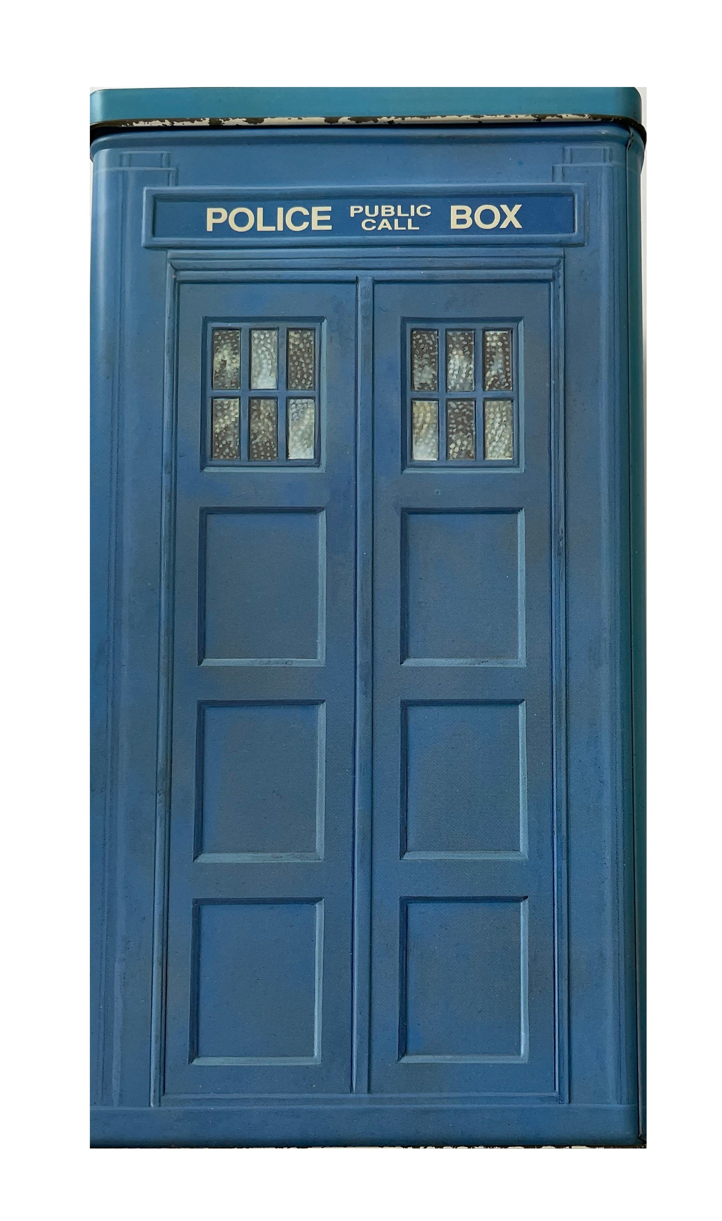 Vintage Dr Doctor Who The Trial Of A Time Lord Triple VHS Video Cassettes In A Limited Edition Collectable Tardis Tin - Shop Stock Room Find