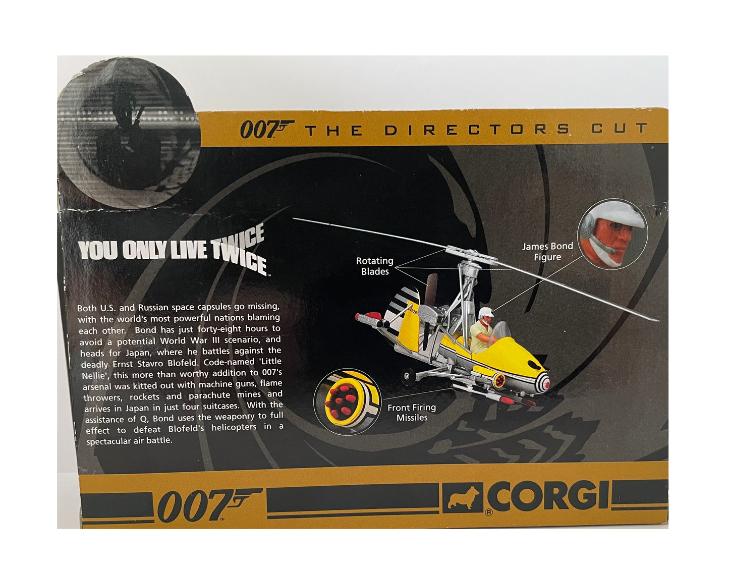 Vintage Corgi 2006 James Bond 007 The Directors Cut Collection - You Only Live Twice - Little Nellie The Gyrocopter