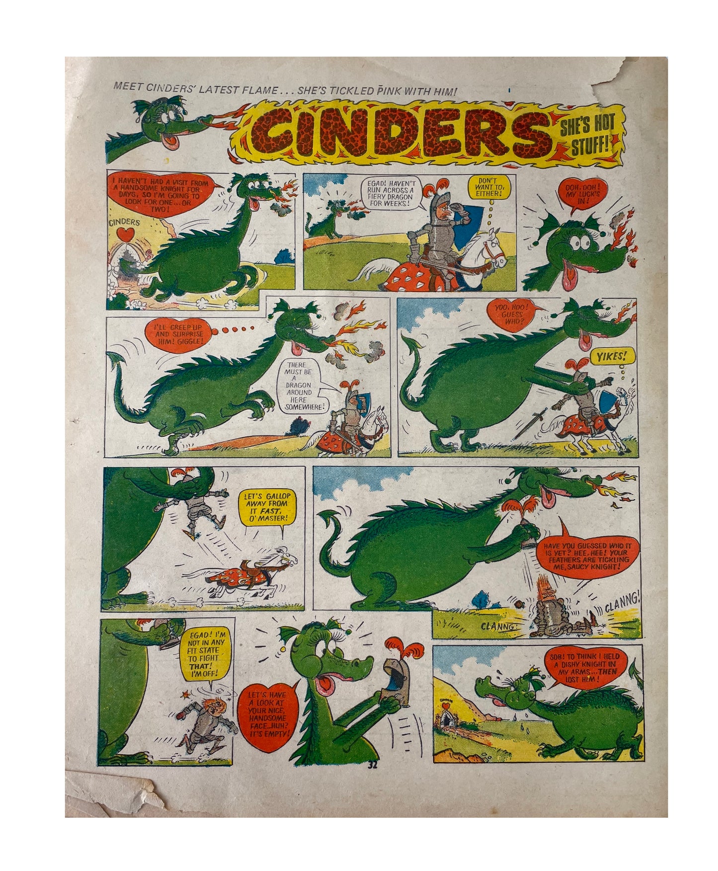 Vintage 1975 Monster Fun Comic Issue No. 3 With Super Shaking Skeleton Free Gift And Badtime Bedtime Book Pull Out - 28th June 1975 - Very Good Condition