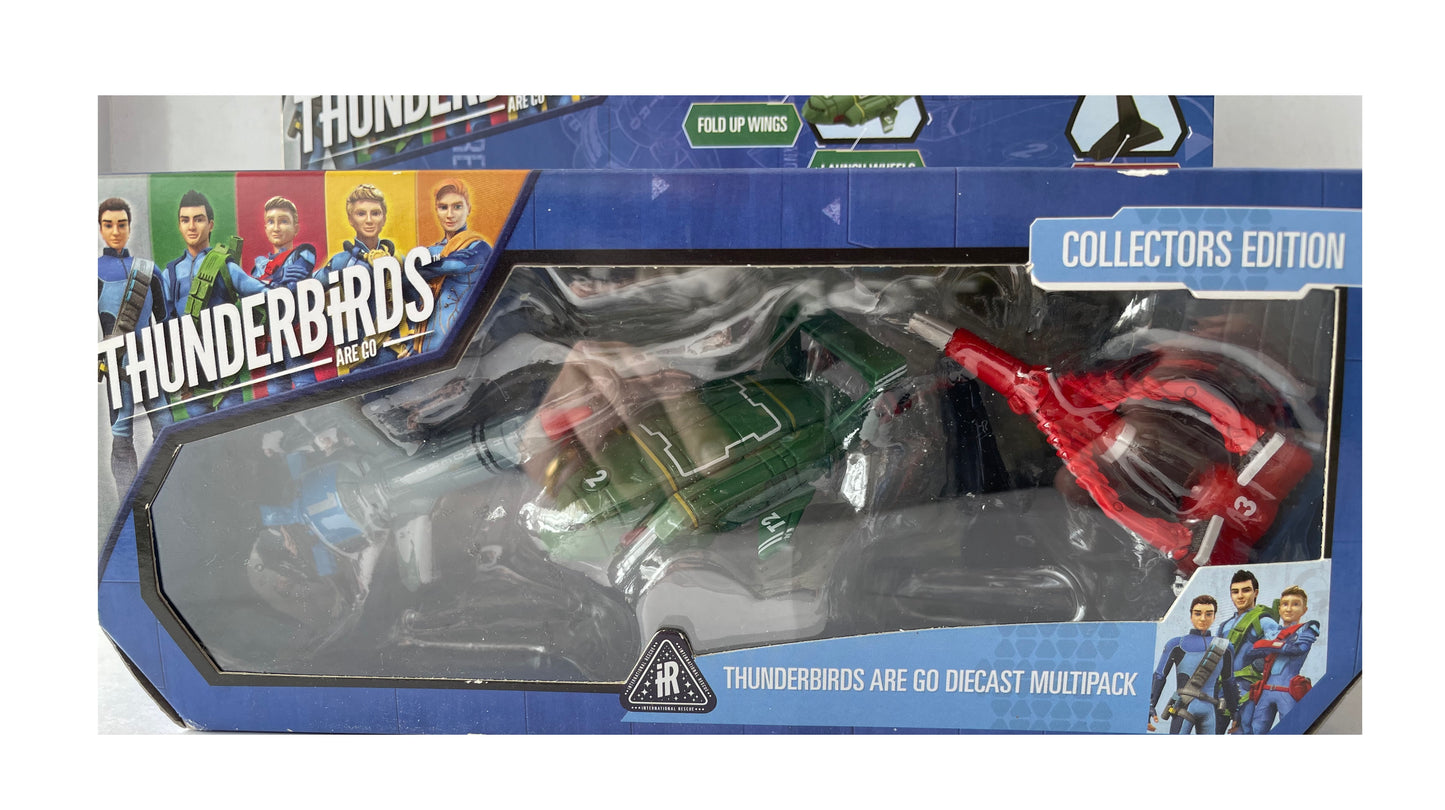 Gerry Andersons - Thunderbirds Are Go Collectors Edition Diecast Multi Vehicle Pack - Brand New Factory Sealed Shop Stock Room Find