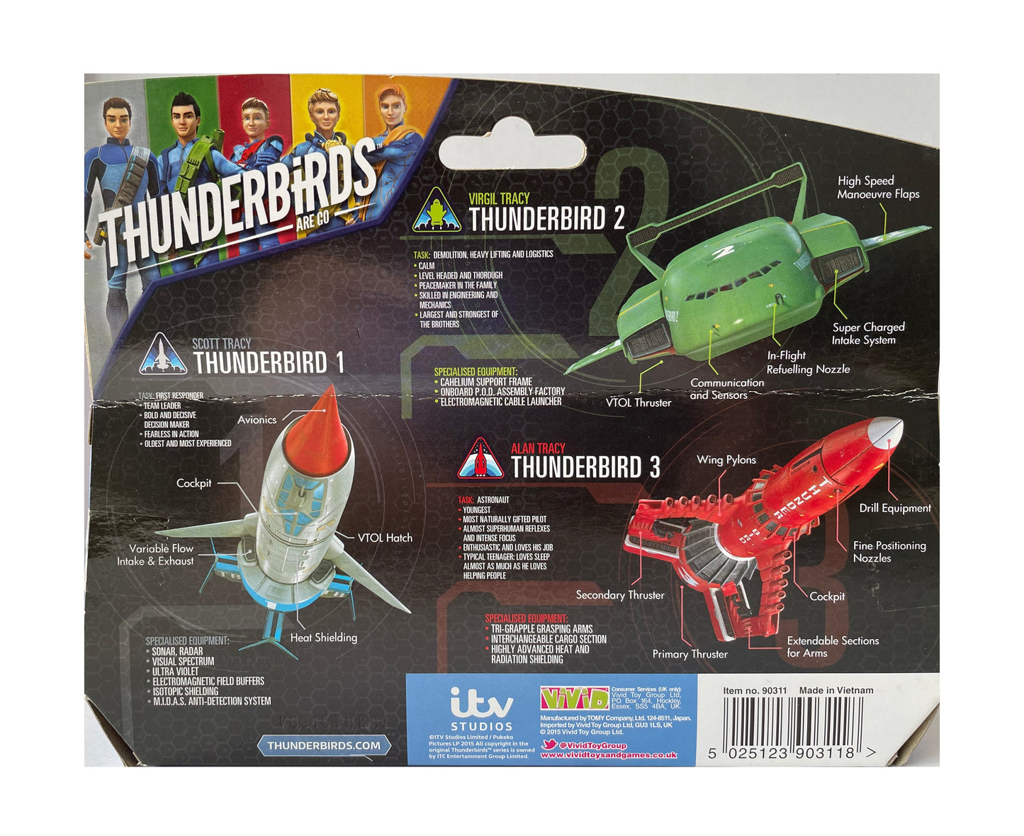 Gerry Andersons - Thunderbirds Are Go Collectors Edition Diecast Multi Vehicle Pack - Brand New Factory Sealed Shop Stock Room Find
