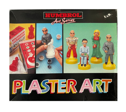 Vintage 1992 Gerry Andersons Thunderbirds Plaster Art Series Moulding Set- Includes Moulds, Moulding Stand, Mixing Bowl, Bag Of Casting Powder, Measuring Spoon, Paints, Brush & Instructions - Factory Sealed Shop Stock Room Find