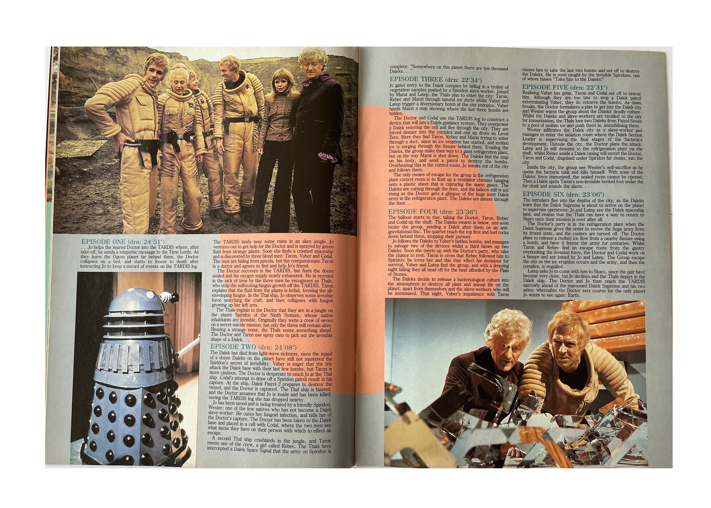 Vintage BBC Doctor Dr Who Magazine Issue Number 202 4th August 1993 - With Free Postcards - Shop Stock Room Find