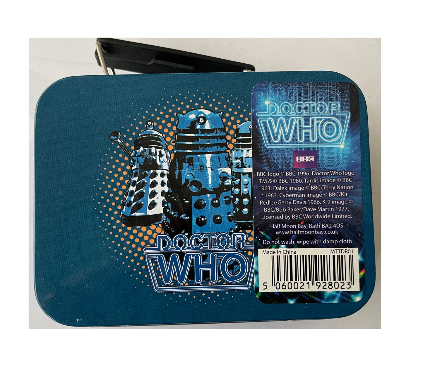 Half Moon Bay 2010 Doctor Dr Who Mini Novelty Tin Tote Box - Shop Stock Room Find