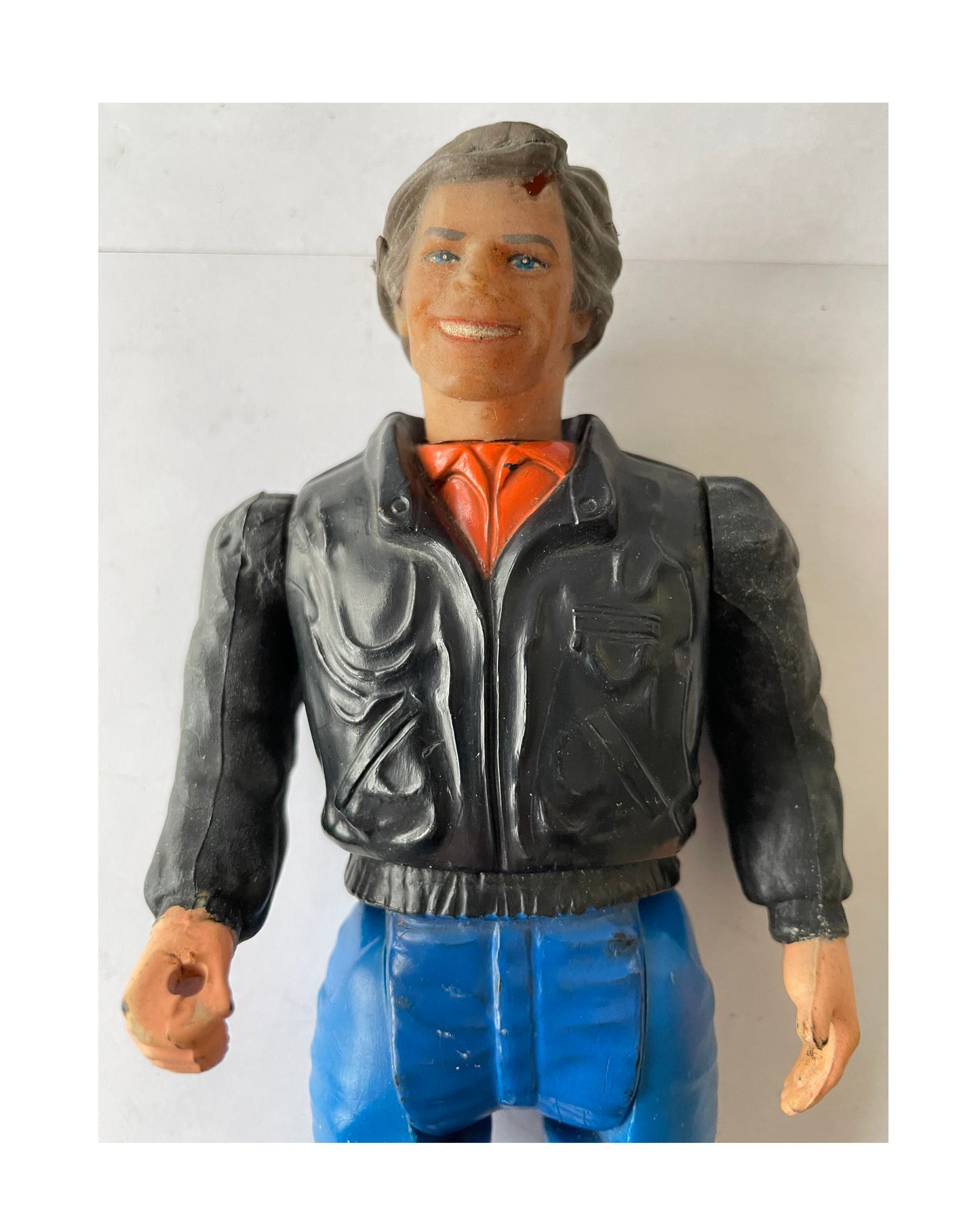 Vintage Cannell 1983 - The A Team 6 Inch Action Figure Templeton Faceman Peck AKA Dirk Benedict - Good Condition