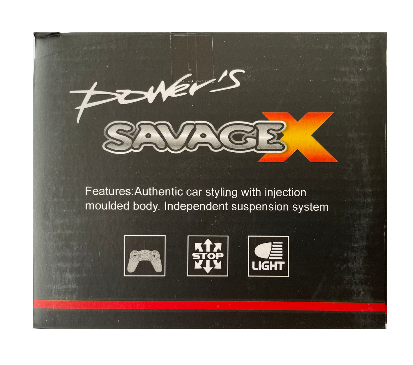 Powers Savage X Full Function Remote Radio Controlled High Performance Yellow Lambo Sports Car - New In Box.