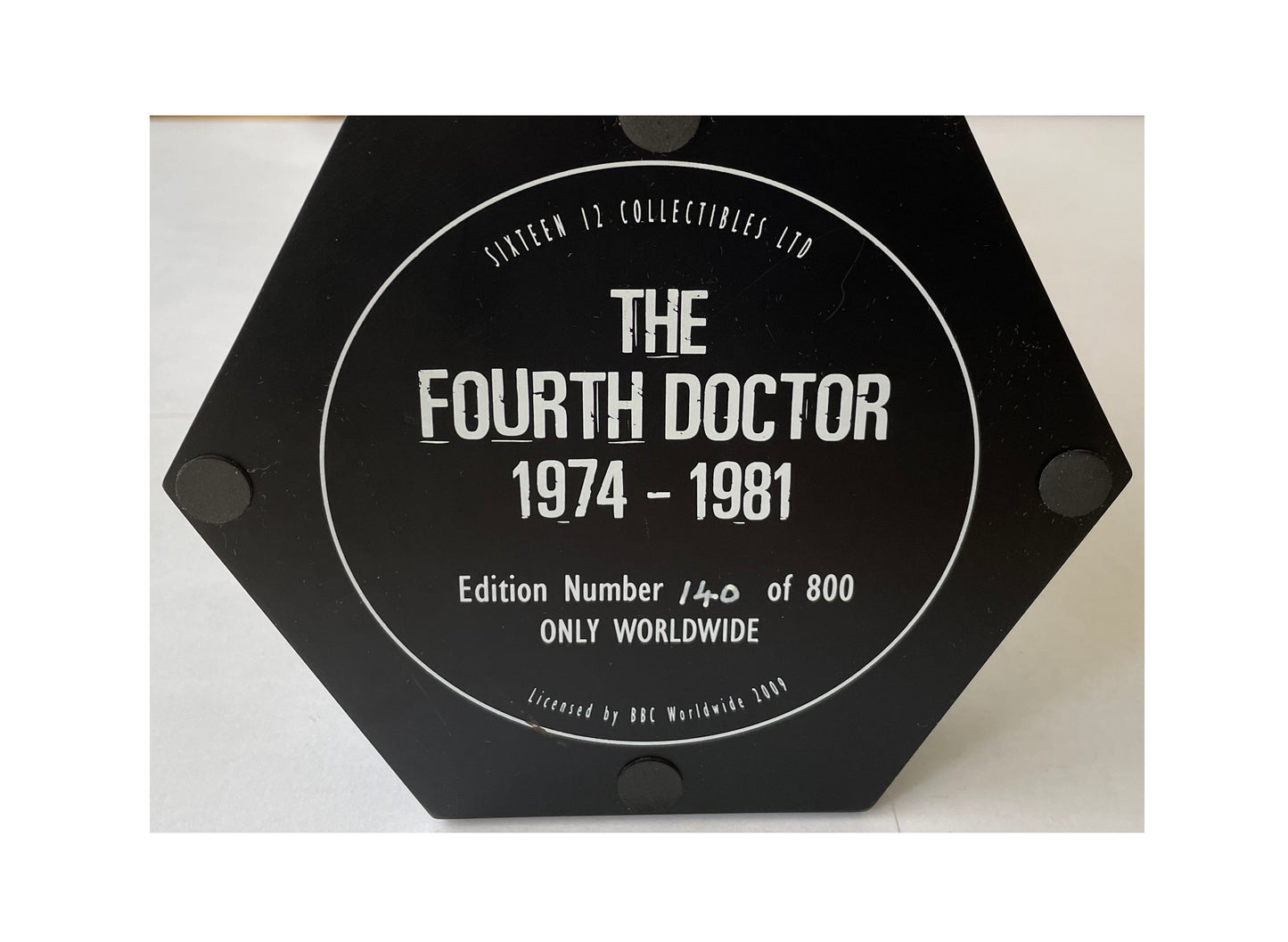 Vintage 2008 Sixteen 12 Dr Who Classic Statue Collection - The Fourth Doctor 12" Limited Edition Ultra Rare Statue