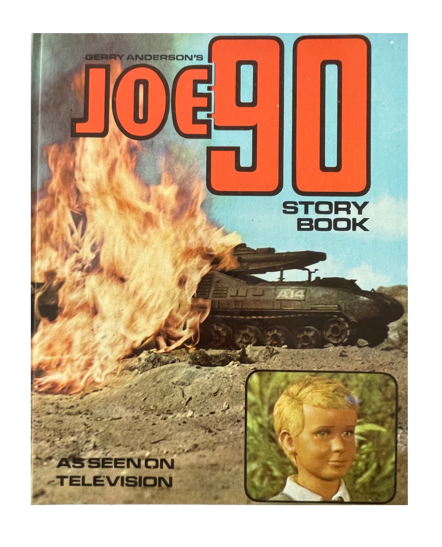 Vintage Gerry Andersons 1968 Ultra Rare Joe 90 Story Book Cracksman / The Homing Pigeon - Century 21 Books J11 - Fantastic Condition Ultra Rare Book