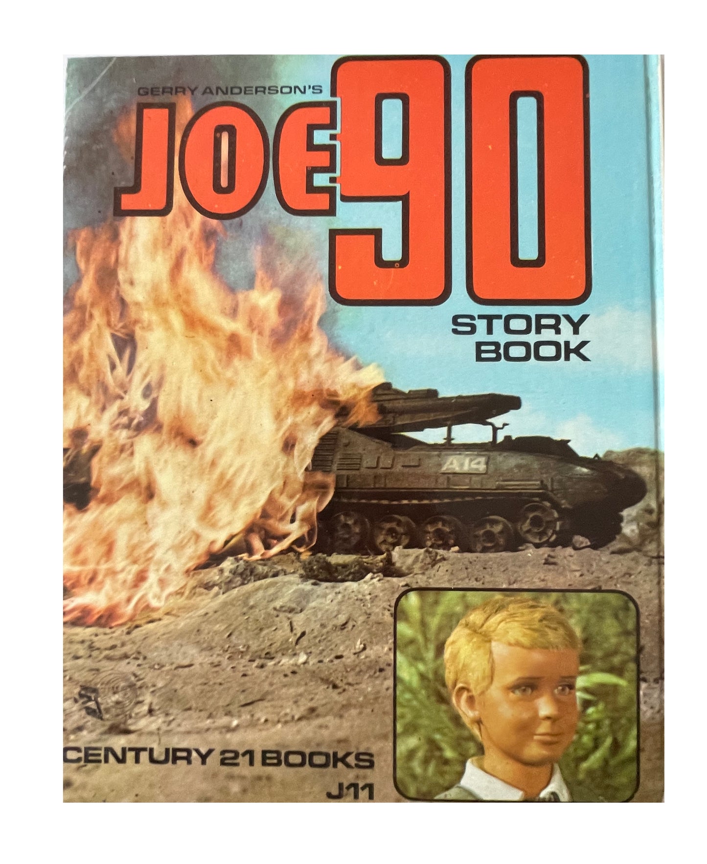 Vintage Gerry Andersons 1968 Ultra Rare Joe 90 Story Book Cracksman / The Homing Pigeon - Century 21 Books J11 - Fantastic Condition Ultra Rare Book