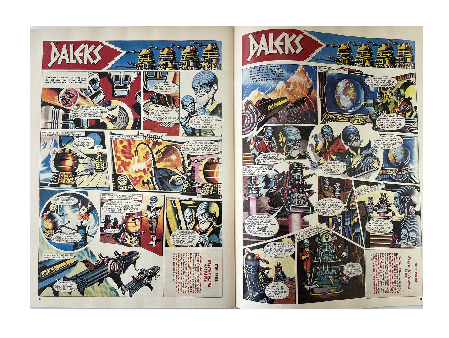 Vintage 1994 Marvels Doctor Dr Who Special - The Dalek Chronicles - The Whole Story In One Magazine - Brand New Shop Stock Room Find