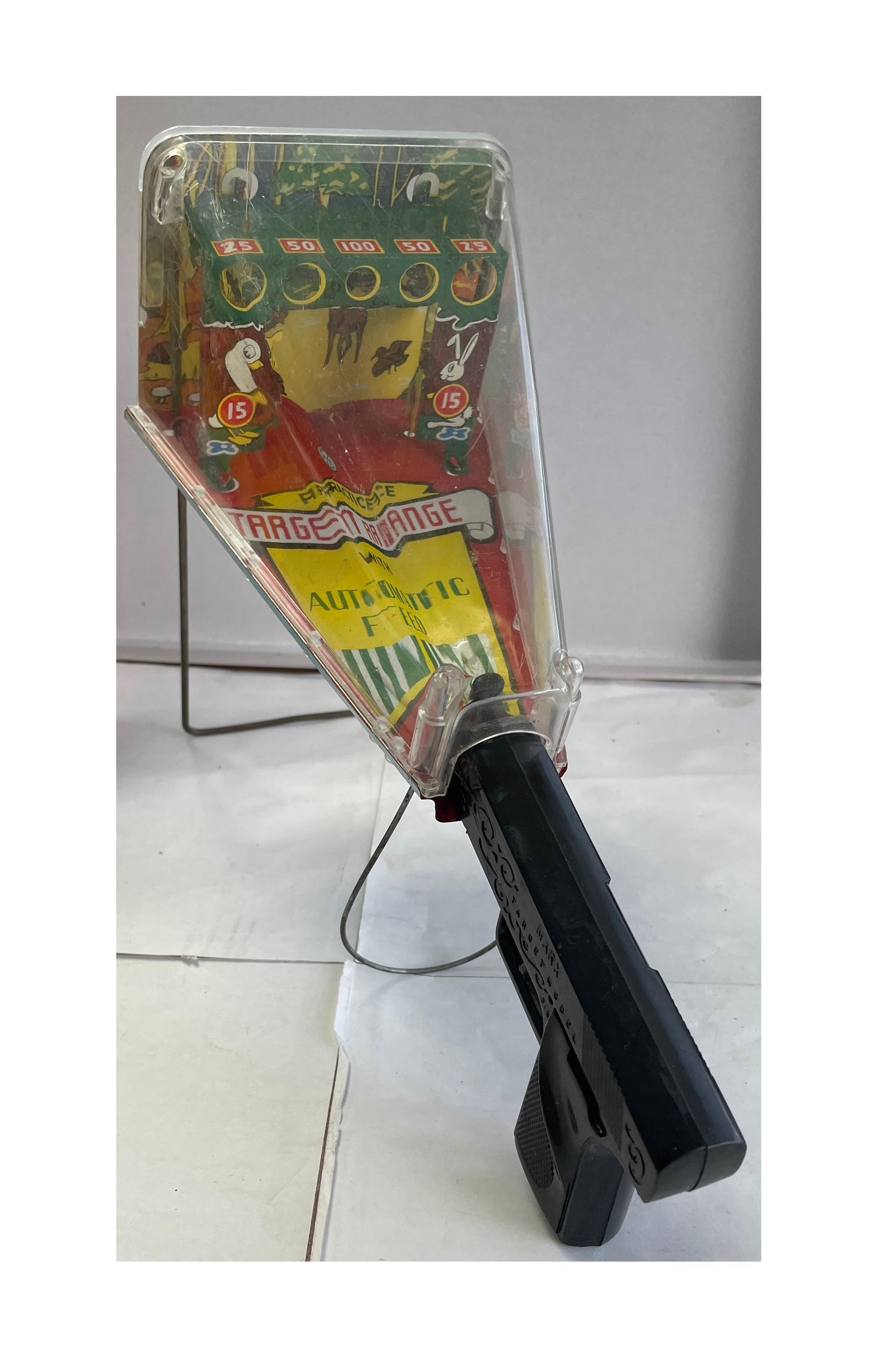 Vintage 1950'S Louis Marx Toys - Practice Target Range Game - Fantastic Full Working Condition - In The Original Box