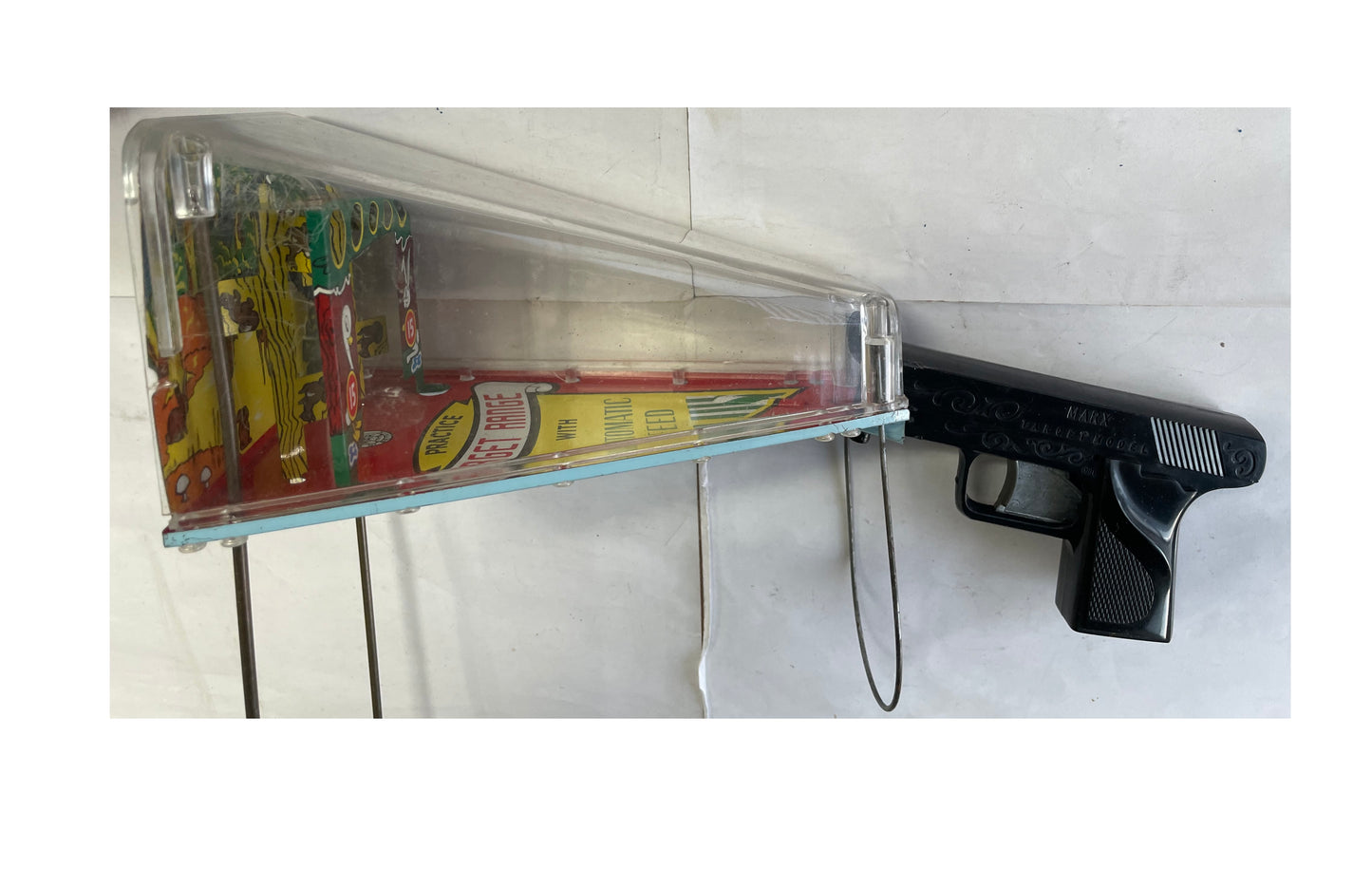 Vintage 1950'S Louis Marx Toys - Practice Target Range Game - Fantastic Full Working Condition - In The Original Box