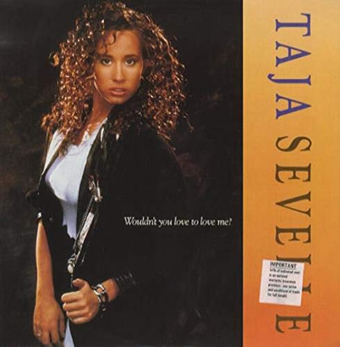 Vintage 1987 Taja Sevelle Wouldn't You Love To Love Me? 12" Vinyl Record Wea Record Label - Ex Shop Stock