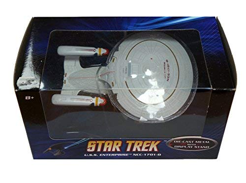 Star Trek USS Enterprise NCC-1701D Diecast Replica Star Ship Model Factory Sealed Shop Stock Room Find