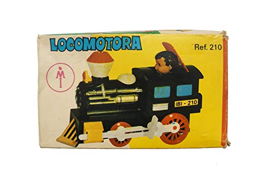 Vintage 1970's Fabricado En Espana Locomotora Clockwork Train - In The Original Box
